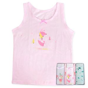 아날도바시니 딩동댕키즈 아이러브애니멀 순면 런닝 3종 여아동