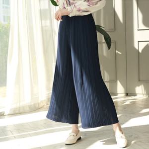 [웬디즈갤러리]블루밍 플리츠 와이드 팬츠 UPT016