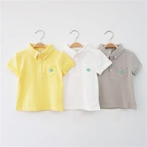 [리틀맘][리틀맘]유아 여름 반팔 카라티셔츠/3컬러