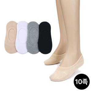 용신 편안하고 위생적인 면 페이크삭스 10족_여성용