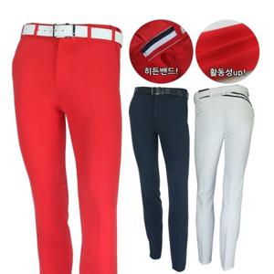 [페라어스]페라어스 남성 흰색니트배색 골프바지 CPMP3053SF0