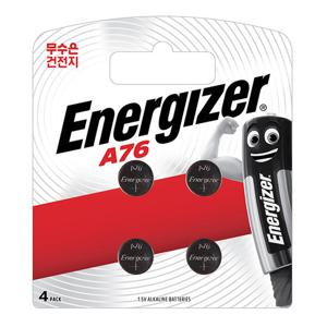 에너자이저 코인건전지 A76 LR44 (4입)
