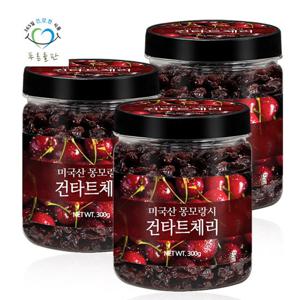 푸른들판 몽모랑시 건타트체리 300gx3통 타르트 체리 건조 과일