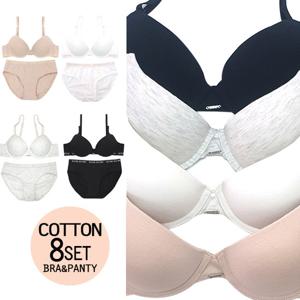 KC인증 소프트 브라팬티 8종 면브라 주니어속옷