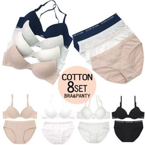 여성팬티브라 8종세트 몰드브라 학생속옷 A174 베이직