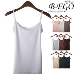 [비에고]957BG_베이직 실켓 스판 나시