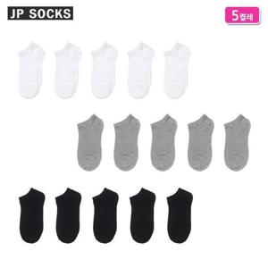 [JP SOCKS] 여성 캐주얼양말 스니커즈 5켤레