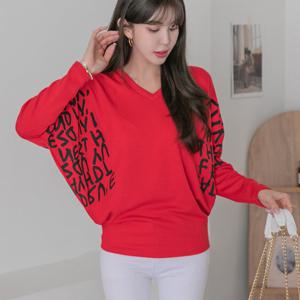 [나크21] (55~88) 가오리핏 롱 티셔츠 KO11-T-09