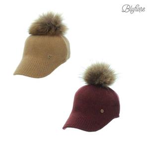 [블루피오레] 라쿤방울 울 캡 챙모자 BFH849