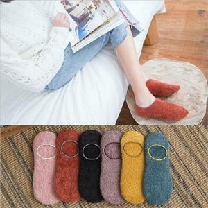 [리은상점] 겨울 칼라풀 발목양말 페이크삭스 덧신