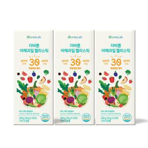 퓨어스랩 더바른 야채과일 젤리스틱 20g x 30포 (3박스)