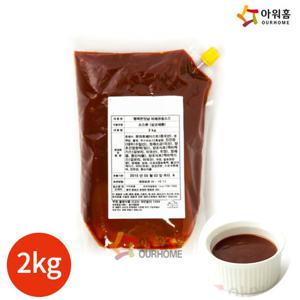 아워홈 행복한맛남 바베큐용 소스 2kg x 1봉