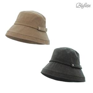 [블루피오레] 투버튼 코튼 벙거지 모자 BFH861