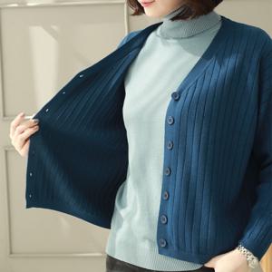 [웬디즈갤러리]샤인 골지 미니 가디건 WCD011