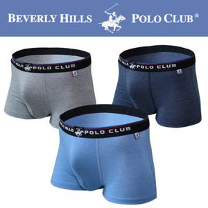 폴로클럽 주니어 면스판 아동팬티 아동속옷 드로즈 3종세트