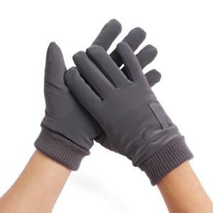 [비투비월드]바르셀 터치 방한장갑(그레이)/ 남성 기모 겨울장갑