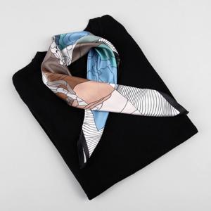 [베네]홀스퍼즐 실크 쁘띠 스카프