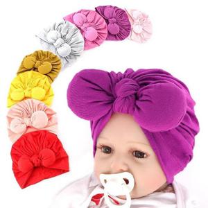 [아랑로랑][아랑로랑] 폭신땅콩리본 비니 아기모자 (6015733)