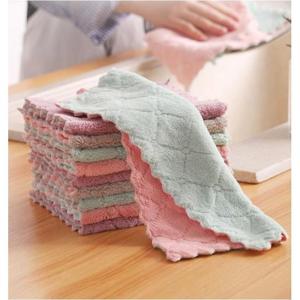 [발바리리빙] 요술행주벨벳 극세사다용도 양면