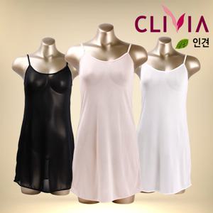 크리비아 FS5905A 인견 풀슬립 롱 끈런닝
