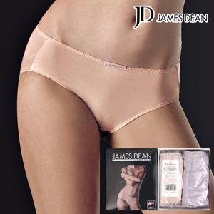 제임스딘 여자 폴리스판 헴라인 삼각팬티 2매입 JHWPM001