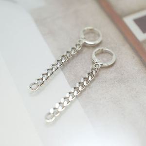 체인 드롭 써지컬귀걸이