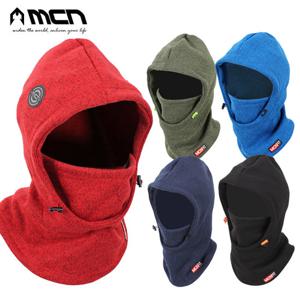 MCN 기모후드마스크 바라클라바 방한모자 넥워머