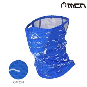 MCN K메쉬마스크 코발트블루죠스 자전거마스크 귀걸이형