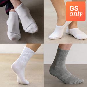 [20/10/8/5켤레]GS단독 브랜드양말 균일 특가(페이크삭스/단목양말/크루양말/장목양말)
