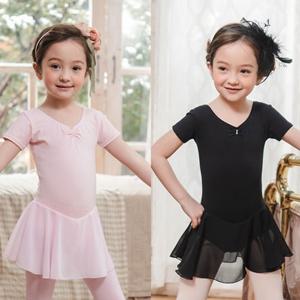 [리틀맘]여아 반팔 쉬폰발레복 초등학생 주니어 발레복