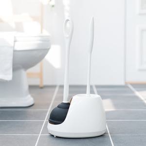 프랑코 변기클리너 세트 (뚫어뻥 + 변기솔 세트) 솔1P추가 증정