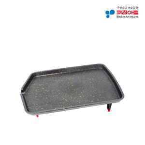 키친아트 금상첨화 슈퍼사각 불소수지코팅 구이팬 고기불판 44X32cm