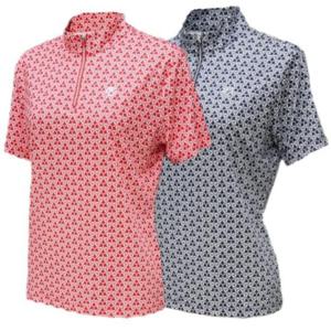 [디블록스] 김영주 디아 나염 짚업 티셔츠