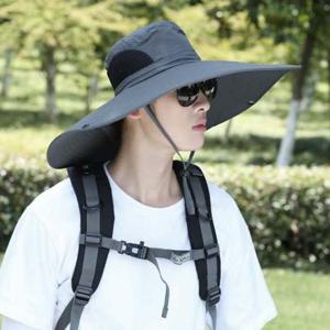 [시스터즈] 남성 햇빛차단 피부보호 빅 챙모자 2컬러