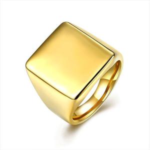 반지선물 티타늄 스틸 남성 반지 골드9호 OC