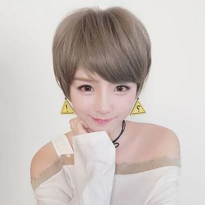 숏컷 숏컷가발 디자인가발 망포함