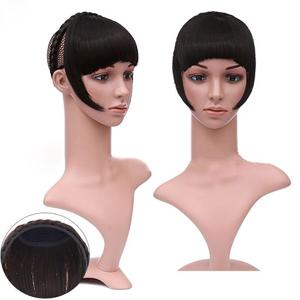 패션가발 TOP신상 벼머리머리띠 앞머리가발 블랙