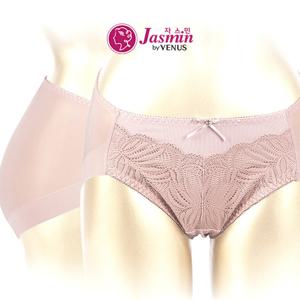 [비너스 자스민] 튤 시스루 레이스 이중망 삼각 헴팬티 jpt1273h