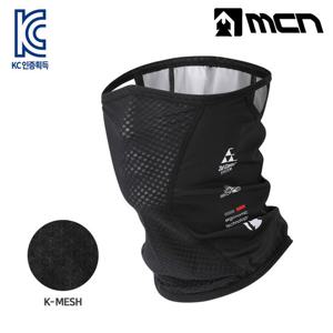 MCN K매쉬마스크 비앙코 네로 냉감 자전거마스크