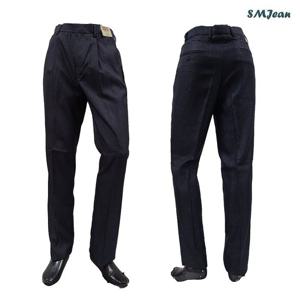 [에스엠진]SMJ326f 원턱 정장바지 중년 남성 일자 남자 봄 가을