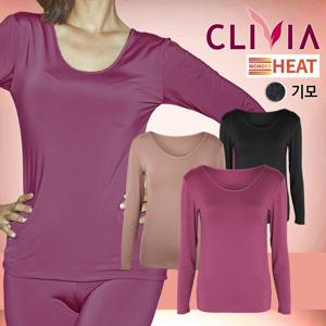 크리비아 LG4943A 베네치아 기모 내의 9부 여자 상의