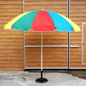 [비투비월드]1층 마켓 무지개 파라솔(270cm)