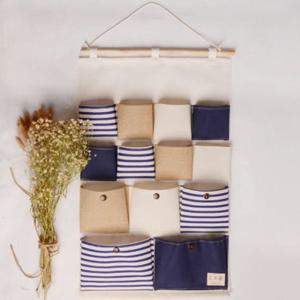 벽걸이선반 OH 마린 벽걸이 수납포켓 블루