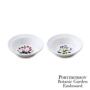 [포트메리온]보타닉가든 엠보스드 오트밀 16cm 2p(BK)