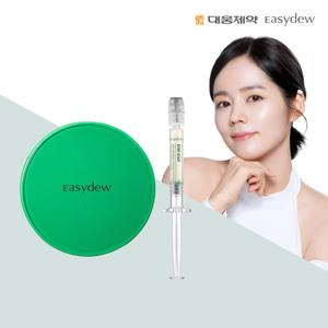 이지듀 한가인 기미쿠션 멜라 비 토닝 앰플 쿠션 단품+기미앰플1ml