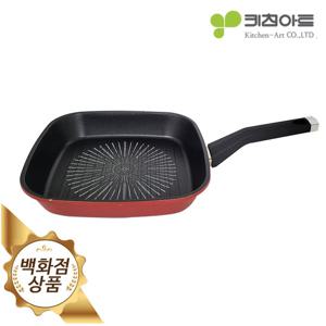 [키친아트]소렐 레드클래스 IH 인덕션 사각 그릴팬 27cm