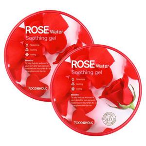 (1+ 1)푸드어홀릭 로즈 워터 수딩젤 300ml /장미수 함유 순한 수분충전 수딩겔