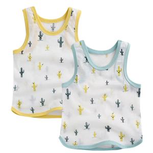 그린베베 국내생산 영유아 여름용  선인장 쟈가드 나시티