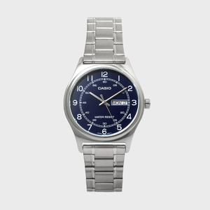 CASIO 카시오 MTP-V006D-2B 남성시계 심플 메탈 손목시계