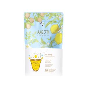 [쌍계명차][쌍계명차] 프루트 허그 파우치 레몬 캐모마일 20티백